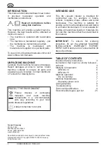 Предварительный просмотр 2 страницы Nobles 1244302 Operator'S Manual