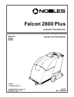 Preview for 1 page of Nobles 608352 Operator And Parts Manual