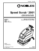 Предварительный просмотр 1 страницы Nobles 608622 Operator And Parts Manual