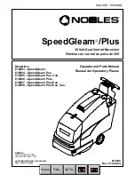 Preview for 1 page of Nobles 612963 Operator And Parts Manual