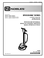 Nobles 9001768 Speedshine Series Operator And Parts Manual preview