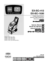 Предварительный просмотр 1 страницы Nobles EX-SC-1530 Operator'S Manual