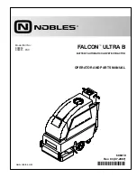 Nobles FALCON ULTRA B Operator And Parts Manual предпросмотр