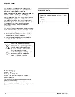 Preview for 2 page of Nobles Marksmant 412 Operator And Parts Manual