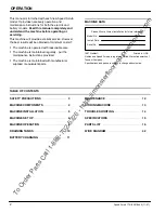 Preview for 2 page of Nobles OSSS1701E Operator'S & Parts Manual