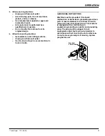 Preview for 5 page of Nobles Power Eagle 716 608543 Operator And Parts Manual