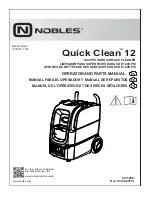 Nobles Quick Clean 12 Operation And Maintenance Instructions preview