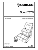 Nobles Scout 37B Operator And Parts Manual preview