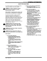 Preview for 3 page of Nobles Scout 37B Operator And Parts Manual