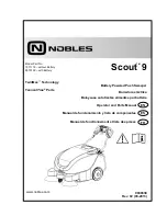 Preview for 1 page of Nobles scout 9 Operator'S Manual