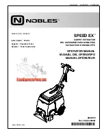 Nobles Speed EX Operator'S Manual предпросмотр