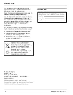 Preview for 2 page of Nobles Speed Scrub 2001 Operator And Parts Manual