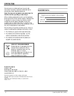 Preview for 2 page of Nobles Speed Scrub 2401 Operator And Parts Manual