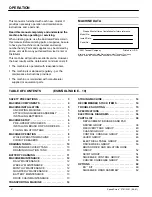 Preview for 2 page of Nobles Speed Scrub 2701 Operator And Parts Manual