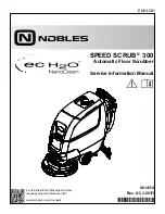 Preview for 1 page of Nobles Speed Scrub 300 ec H2O NanoClean Service Information Manual