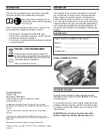 Preview for 2 page of Nobles Speed Scrub 300 ec H2O NanoClean Service Information Manual