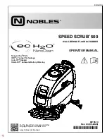 Nobles SPEED SCRUB 500 Operator'S Manual preview