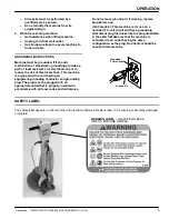 Preview for 5 page of Nobles Speedshinet 1700DS Operator And Parts Manual