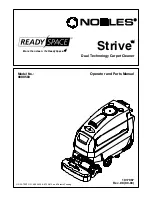 Nobles Strive 9000503 Operator And Parts Manual предпросмотр