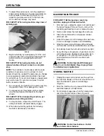 Preview for 12 page of Nobles Ultrashine 1000150 Operator And Parts Manual