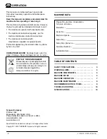 Preview for 2 page of Nobles V-WD-15 Operator'S Manual