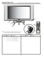 Предварительный просмотр 32 страницы Noblex 113004620 Service Manual