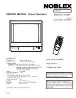 Noblex 14TC659 Service Manual preview