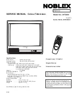 Noblex 20TC660 Service Manual preview