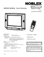 Noblex 21TC657 Service Manual preview