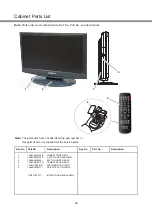 Предварительный просмотр 20 страницы Noblex 24LC823-00 Service Manual