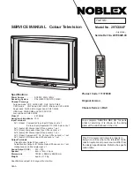 Noblex 29TC664F Service Manual preview