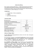 Preview for 4 page of Noblex DOCTER UWA Eyepiece Operating Instructions Manual