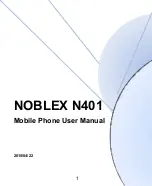 Noblex N401 User Manual предпросмотр