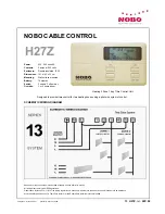 Preview for 3 page of NOBOCOOL E4E GB 2000 Operation Manual