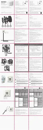 Preview for 1 page of NOBOCOOL NTB-2T Installation And User Manual