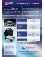 Preview for 2 page of NOBOCOOL X16P Datasheet