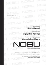 Nobu GR-10L User Manual preview