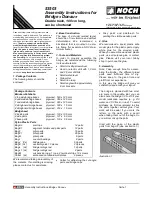 Preview for 1 page of NOCH Bridge Donau Assembly Instructions