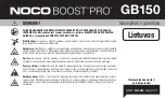 Preview for 10 page of NOCO Genius BOOST PRO GB150 User Manual & Warranty