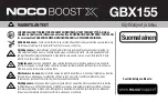 Preview for 100 page of NOCO Genius BOOST X User Manual & Warranty