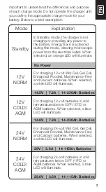 Preview for 3 page of NOCO Genius G7200 V2.0 User Manual