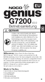 Preview for 47 page of NOCO Genius G7200 V2.0 User Manual