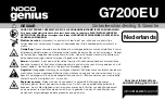 Preview for 95 page of NOCO Genius G7200EU User Manual & Warranty