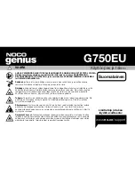 Preview for 32 page of NOCO Genius G750EU User Manual & Warranty