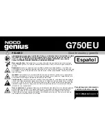 Preview for 54 page of NOCO Genius G750EU User Manual & Warranty