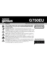 Preview for 78 page of NOCO Genius G750EU User Manual & Warranty