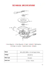 Предварительный просмотр 12 страницы NOCRY NCG-8000 Instruction Manual