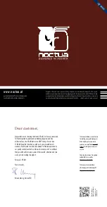 Noctua NF-A8 User Manual предпросмотр