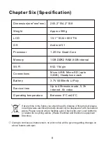 Предварительный просмотр 11 страницы Nodis ND-1021IW User Manual