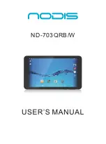 Предварительный просмотр 1 страницы Nodis ND-703QRB User Manual